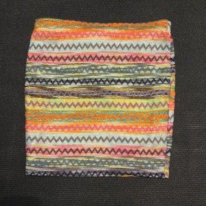 Body con sequenced multi color skirt